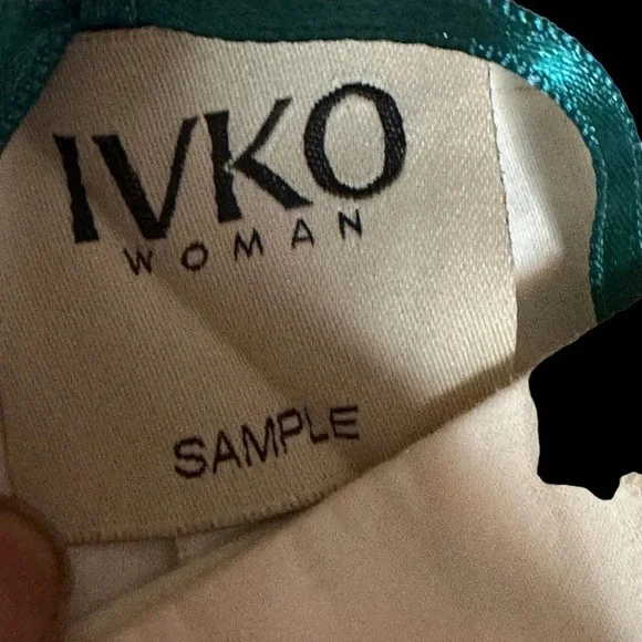 IVKO Women's Cream Floral Print Wide Leg Pant.   Sz: 38 EU/ 8 US - Picture 8 of 9